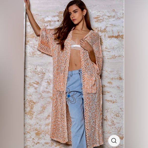 POL Dreaming of You Maxi Cardigan - Picture 1 of 8